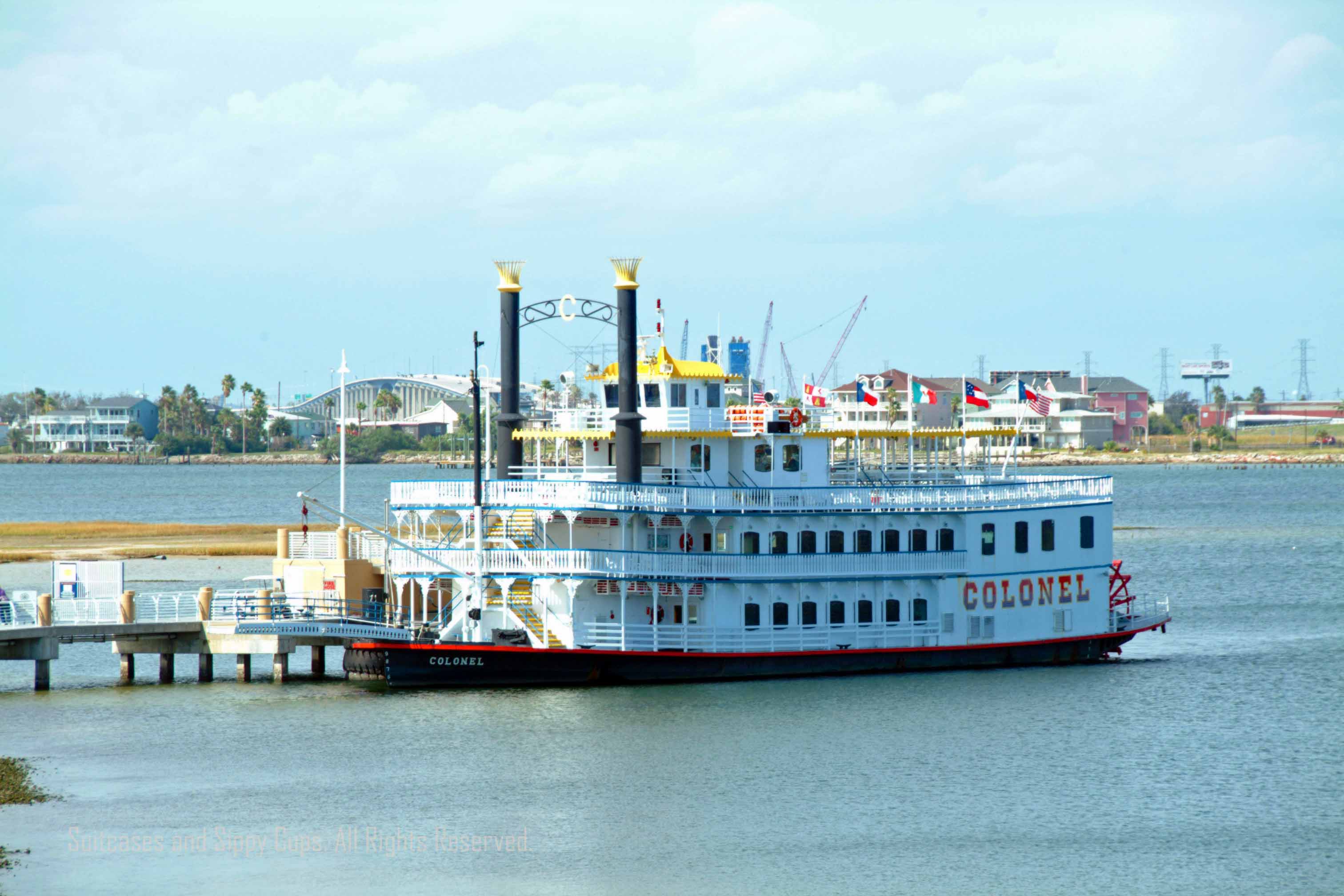 dinner boat cruise galveston