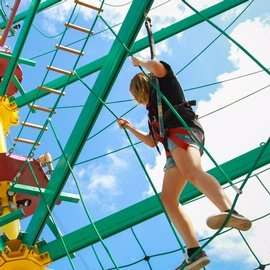 Galveston Island Guide - The Tallest Ropes Course and Zip ...