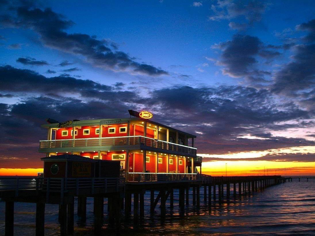 Jimmy's On The Pier By Judy Vincent, Seafood Restaurants In Galveston